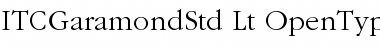 Download ITC Garamond Std Font