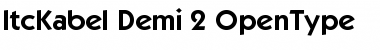 Download ITCKabel Font