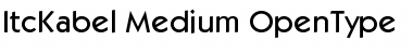 Download ITCKabel Font