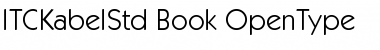 Download ITC Kabel Std Font