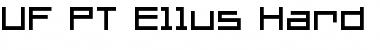 Download UF PT Ellus Hard Regular Font