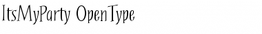 Download It's My Party Font Download It's My Party Font