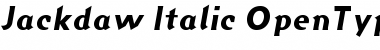 Download Jackdaw Italic Font