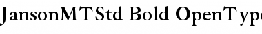 Download Janson MT Std Font