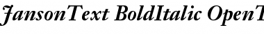 Download JansonText Font