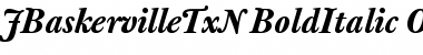 Download J Baskerville TxN Bold Italic Font