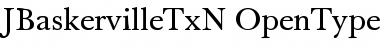 Download J Baskerville TxN Regular Font