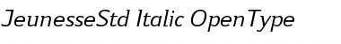 Download Jeunesse Std Font