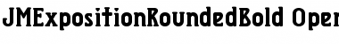 Download JMExpositionRoundedBold Regular Font