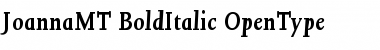 Download Joanna MT Bold Italic Font