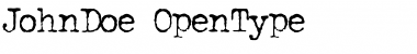 Download JohnDoe Font