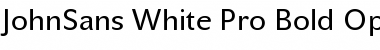 Download JohnSans White Pro Font