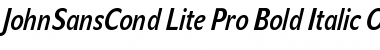 Download JohnSansCond Lite Pro Font