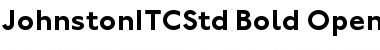 Download Johnston ITC Std Font