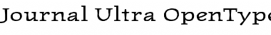 Download Journal-Ultra Ultra Font