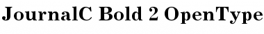 Download JournalC Bold Font