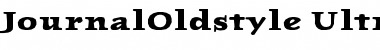 Download JournalOldstyle-UltraBold Ultra Bold Font