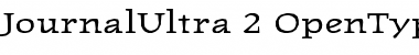 Download JournalUltra Font
