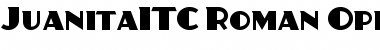 Download Juanita ITC Regular Font