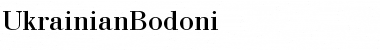 Download UkrainianBodoni Font