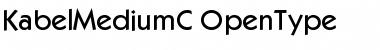 Download Kabel MediumC Regular Font