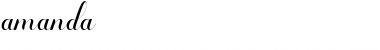 Download Amanda Font Download Amanda Font