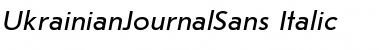 Download UkrainianJournalSans Font