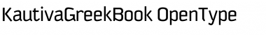 Download Kautiva Greek Book Font