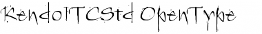 Download Kendo ITC Std Regular Font