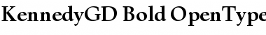 Download Kennedy Bold Font