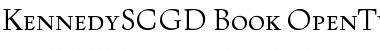 Download KennedySCGD Regular Font