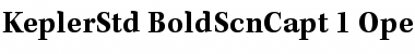 Download Kepler Std Bold Semicondensed Caption Font