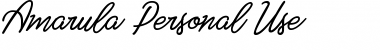 Download Amarula Personal Use Font Download Amarula Personal Use Font
