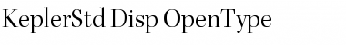 Download Kepler Std Display Font