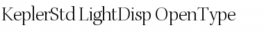 Download Kepler Std Light Display Font