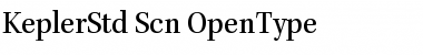 Download Kepler Std Semicondensed Font