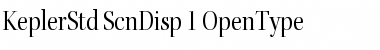 Download Kepler Std Semicondensed Display Font