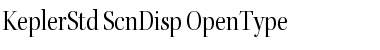Download Kepler Std Semicondensed Display Font