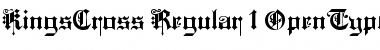 Download KingsCross Regular Font