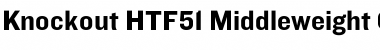 Download Knockout HTF51-Middleweight Font