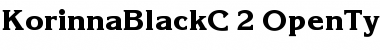 Download KorinnaBlackC Font