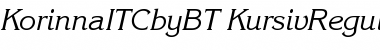 Download ITC Korinna Font