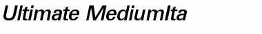 Download Ultimate-MediumIta Font