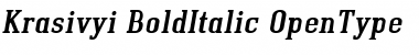 Download Krasivyi Bold Italic Font