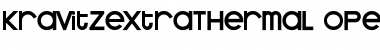 Download Kravitz ExtraThermal Font