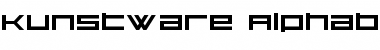 Download Kunstware Alphabet Font