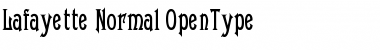 Download Lafayette Font