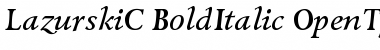 Download LazurskiC Font