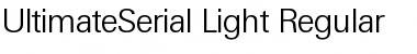 Download UltimateSerial-Light Font