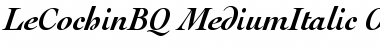 Download Le Cochin BQ Font